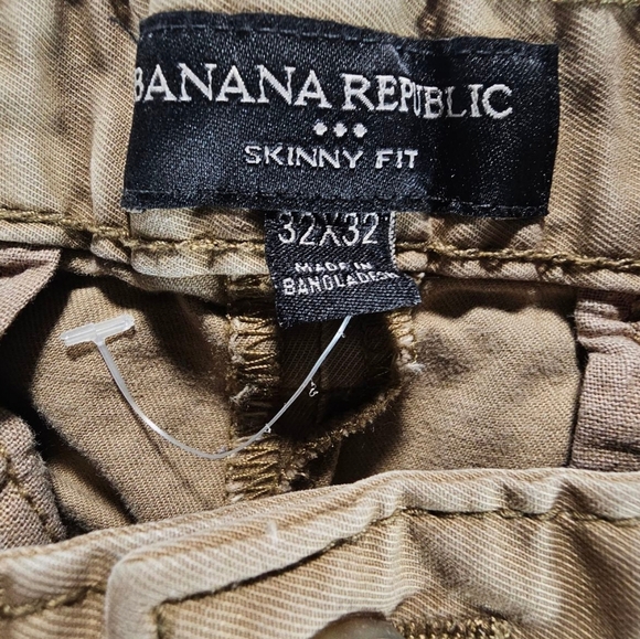 Banana Republic Tan Skinny Fit Chinos size 32×32 - Picture 3 of 5